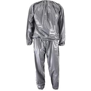 Heavy Duty Sauna Suit for Weight Loss Men Women Anti-Rip Sweat Suit Gym Fitness Exercise Workout (4X-Large, Silver)