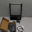 Automatic Chicken Coop Door Solar Powered, WiFi Automatic Chicken Door APP Control, Solar Chicken Coop Door Timer & Light Sensor, Auto Chicken Coop Door Opener LCD Display Aluminum Anti-Pinch Design