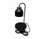 Candle Warmer Lamp with Timer Dimmer, House Warming Gifts New Home Decor, Birthday Gifts for Women Mom, Wax Melt Warmer for Jar Candles, Adjustable Height with 3 Bulbs (Black)