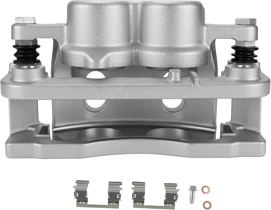 SCITOO Front Left Brake Caliper With Bracket 18B4919A Compatible For Cadillac 2008-2019 For Chevrolet 2008-2019 For GMC 2008-2018
