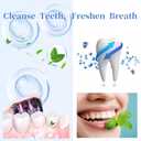 2 x [2 Pack] 7.5% nHAP Hydroxyapatite Toothpaste for Enamel Protection, Gentle Mint Toothpaste for Sensitive Teeth, Fluoride Free, Whitening & Fresh Breath (120g x 2)