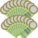 20 Pack 100331 Backpack Vacuum Bags Fit for ProTeam 10 QT Backpack Vacuum CleanerReplace #100331 Open Cirular Collar