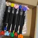 Tosstuki 10 Pcs Flower Floral Dotting Tools for Dot Painting 20 Shapes Petal Dotting Pens Mandala Petal Dot Tools for Craft for Paint Rocks Embossing Crafts