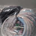 MOYMO Mesh Cat Tunnel Bed with 20 Cat Toys, Collapsible Play Tunnel for Indoor Cats,Visible Cat Tube for Kitten Puppy