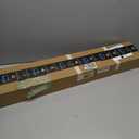 NeatiEase Wood Panels for Wall, 4-Piece 96" x 12.6" Soundproof Wood Slat Wall Panel for Interior Wall Decor Noise Cancelling, Wood Acoustic Wall Panels, Sound Absorbing Panel (Dark Walnut)