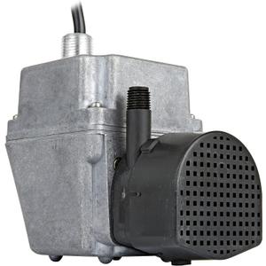 Little Giant 2E-NYS 115 Volt, 1/40 HP, 300 GPH, Cast Aluminum Submersible Parts Washer Pump for Unheated Stoddard Solvent or Deodorized Kerosene with 6-Ft. Power Cord (Plug-less), Grey, 502020