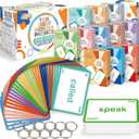 SpringFlower 1012 Sight Words Flash Card,900 Dolch & Fry High Frequency Sight Word,112 Phonic Flash Cards for Kindergarten Homeschool Supplies Games for Kids Pre-K, Kindergarten, 1st, 2nd, 3rd Grade