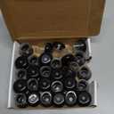 GICUNK Chair Leg Floor Protectors for Hardwood Floors and Carpet GICUNK Silicone Covers to Protect Wood Tile Floors Chair Sliders Non Slip Reduce Noise 28 Pcs Clear Round S Fit:1/2"~13/16"