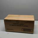 AJM AJMPP6GRE Green Label Paper Plates, Microwavable, 6" Diameter (30 Pack of 100)