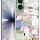 mehidpur Christian Quotes Aesthetic Vintage Jesus Bible Verse Collage Pattern,Soft TPU Bumper Case for iPhone 17,#2