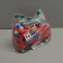 Fisher-Price Little People Toddler Toy Fire Truck Musical Push-Along Vehicle with 2 Figures for Pretend Play Ages 1+ Years