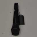 Singing Machine Portable Wireless Microphone (Black) - Premium Unidirectional UHF Wireless Mic for Singing, Speeches & Events - Cordless Mic Compatible with Karaoke Machines, PA Systems & More