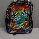 13" Cars Toddler Backpack for Boys, Kids School Bookbag for Preschool Kindergarten(Hot Wheels) (Race Car Red)