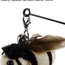 TTcat Cat Feather Toy Replacement Wand Refills, 10 Pcs Simulation Insects Bird Feathers.