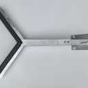 Hot Galvanized Bow Rest Catcher Assembly for Boat Trailer Adjustable,Post Covered with Marine Rubber,Hot dip galvanizing,Rust-Proof Marine-Grade Assembly