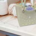 2 Set Yarn Spinner Compatible for Bogg Bag, Portable Clear Acrylic Creative Yarn Holder Dispenser for DIY Crochet Knitting, 2 Sizes Long (5.9 '' and 10.2''), Bag Not Included