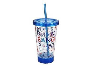 LUUM GLO&GO LED 18OZ TUMBLER FLAG
