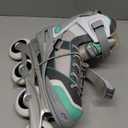 Roller Derby AERIO Q-60 Women's Inline Skates (9, Mint)