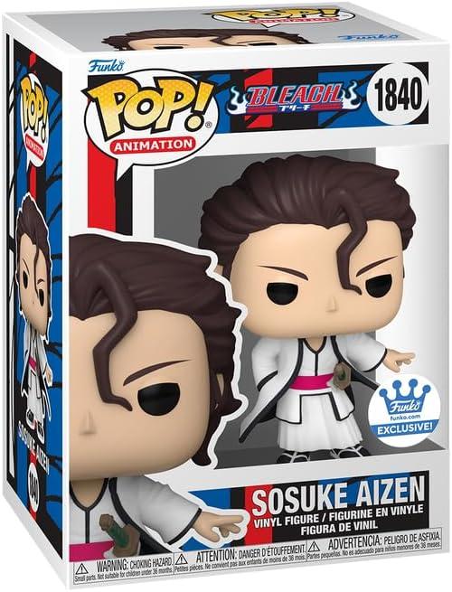 Funko Bleach Pop! Sosuke Aizen - Anime Figurine - White, Purple, Black