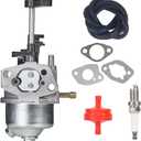 RY903600 Carburetor Carb DP242852 Fit for Ryobi 212CC 3600 4500 Watt Easy Start Generators Replace 16100-Z300410-0099 with Spark Plug Gasket Kit