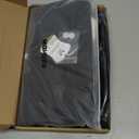 Corna Black Polo Shirts for Men Moisture Wicking Golf Shirt Black, 3XL
