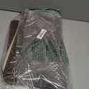 COSY HOMEER 32X20 Inch Anti Fatigue Kitchen Rug Mats are Made of 100% Polypropylene Half Round Rug Cushion Specialized in Anti Slippery and Machine Washable (32x20in Brown 1pc)