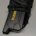 150 PSI Tire Inflator Portable Air Compressor, 12V DC Auto Shutoff Air Pump with Digital Pressure Gauge and Emergency LED Light for Car Tires, Bicycle & Balloons, Black