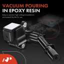 A-Premium Ignition Coil Packs of 4 L4 2.0L Compatible with Infiniti Q50, Q60 & Mercedes-Benz C300 C350E CLA250, E300, GLA250 GLC300, SLC300 SLK300, Metris & More