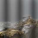 WICHEMI Fireplace Screen 3 Panel Folding Fireplace Screens 50.4 x 32.3 Inch Metal Furnace Fireguards Mesh Cover Baby Safe Proof Fence Spark Guard Cover Wrought Iron Fire Place Standing Gate (Golden)