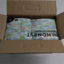 The Honest Company - Paales Clean Conscious a base de plantas, sostenibles, Above It All + Pandas, Club Box, talla recin nacido, 72 unidades (Sobre todo + Pandas)