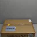 Vibration Plate Exercise Machine Weight Loss, Full Body Workout Vibration Plate Lymphatic Drainage, 199 Adjustable Speeds Power Shaping Vibrating Plate 450 Lbs Capacity Fitness Platform (Black)