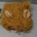 Vivifying Lion Mane for Dog, Adjustable Halloween Lion Costume Wig with Ears for Medium Dogs, Realistic & Funny Accessory Perfect for Parties and Photoshoots (Medium, Brown)