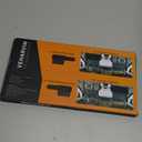 Neferta 1 PC Car Retractable Sun Visor Extender, 12.2" x 5.1" Multifunctional Anti-Glare Eye Protection Accessories, High Beam Sunlight Snow Blind Bulkhead Board, Universal for Cars (Black)