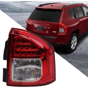 Huray Right Taillight Fit for Jeep Compass 2011-2013 Passenger Side RH Brake Lamp