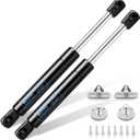 ARANA 10 Inch 33lbs Gas Struts for Cabinets Door, 10'' 150N Truck Tool Box Shocks Lift Lid, Gas Spring Lift Support for Aluminum Toolbox Pickup Tool Box Boat Hatch Storage Lid Toybox, 2 Pack