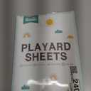 Pack and Play Sheets Fitted, 2 Pack Playard Sheet Fits for Graco Pack n Play Mattress, Mini Crib Sheets for Baby Boys & Girl (Navy Cloud & Grey Arrowhead)