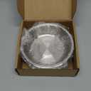 6 Pcs Stainless Steel Cat Bowls, Metal Cat Bowls Whisker Friendly, 5.5Inch Shallow Wide Cat Food Dishes, Replacement Basic Cat Plates