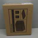 Marbrasse 5-Tier Paper Letter Tray Organizer with Drawer and Pen Holder, Mesh Desktop Organizer and Storage with Magazine Holder for Office Supplies (Grey) (Gray)