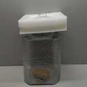 Honeydak 4.6 Gallon Glass Beverage Dispenser with Stand Stainless Steel Spigot Glass Lid Leakproof Drink Dispenser Ice Drink Clear Lemonade Juice Jar for Party Wedding Kitchen