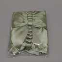 AIMUDI Sage Green Satin Bows 5.5" Bows for Gift Wrapping Satin Twist Tie Bows Premade Ribbon Bows for Treat Bags Invitations Baskets Wreaths Crafts Wedding Birthday Baby Shower Decorations, 24 PCs