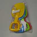 Beach Sand Shovel Day Play Set, 10.5" Inch Shovel, Birthday Treats for Boys and Girls (4-Pack)