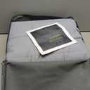 Topblan Weighted Blanket Queen Size 15lbs, Soft Cooling Weighted Blanket for Adults, Breathable Heavy Microfiber with Glass Beads Warm Blanket for Sofa Bed All Season, 60 x 80 inches, Grey