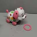 3-in-1 Musical Puppy Toys for 1 Year Old Girl Gift, Educational Baby Toy 6-12-18 Month, 1st Birthday Gift for 1 Year Old Girl Boy, First Bilingual Present for 7 8 9 10 Month Infant (Pink)