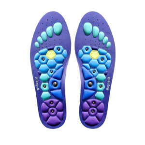 Unisex Comfortable Foot Massage Insoles, 1 Pair Colorful Foot Cushion for Work Boots, Sports & Outdoor Active Accessories for Outdoor Sports and Travel