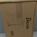 Projector Stand Tripod Adjustable, Laptop Height from 23.5 to 63.5 inches with Gooseneck Phone Holder, Floor for Office, Home, Stage, Studio, DJ Racks Holder Mount, 23.5inch-63.5inch (Black)