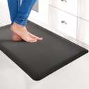 Art3d Anti Fatigue Mat - 1/2 Inch Cushioned Kitchen 17.3" x 28" x 1/2", Black 