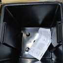 Mueller M-Resin Heavy Duty Tall Planters for Outdoor Plants, Indoor Grande Plant Pots, Boxes, Trees, Flower Pots, 2-Piece Set, 24, Modern Design, Built-in Drainage, Front Porch Decor, Dark Gray