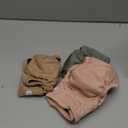 Washable Female Dog Diapers - Premium Reusable Diapers for Doggie in Heat - Highly Absorbent Dog Diapers Female for Pet Incontinence with Adjustable Snaps (Pink, green, orange) (Medium (12-15Waist)