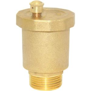 Beduan Brass 10500-VE Automatic Float Valve, 1/2" Male Thread Air Release Valve Air Bleeder Valve Vent Valve