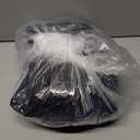 Sunany Travel Pillow, Upgraded Plane Pillow for Long Flights, Inflatable Neck Pillow Used for Airplanes,Cars,Buses,Trains,Office Napping with Eye Mask,Earplugs (Blue)